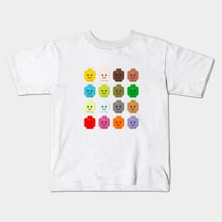 Lego Skin Tones Kids T-Shirt